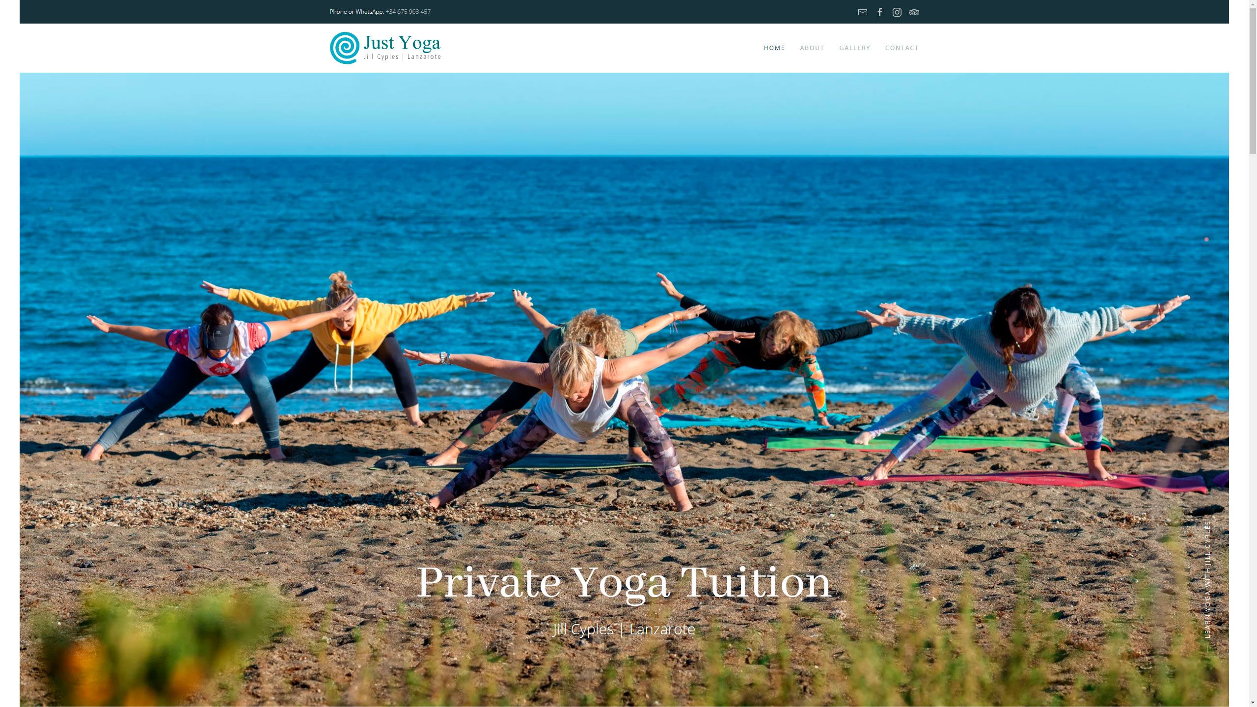Jill Cyples Private Yoga Tuition