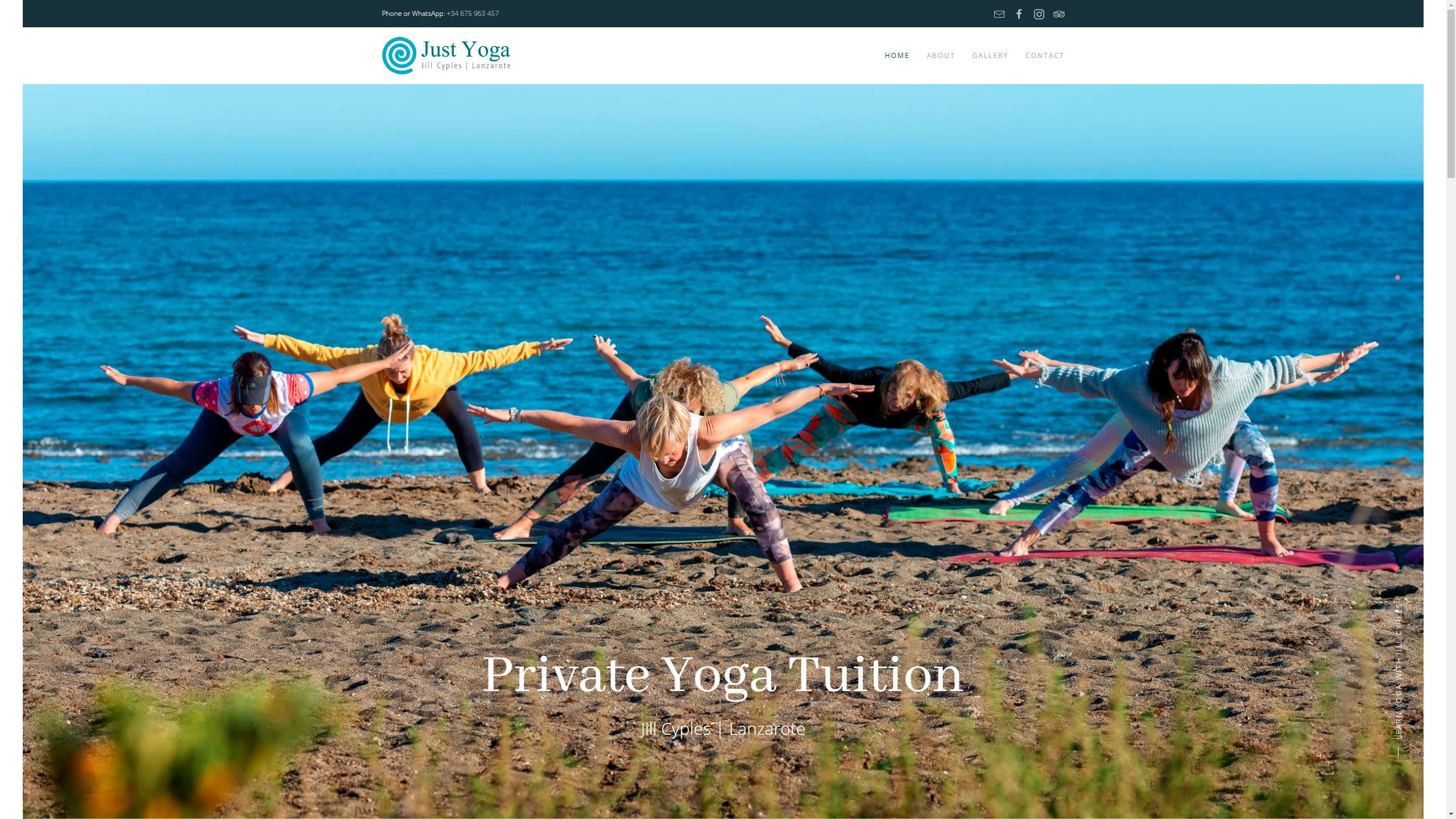 Jill Cyples Private Yoga Tuition