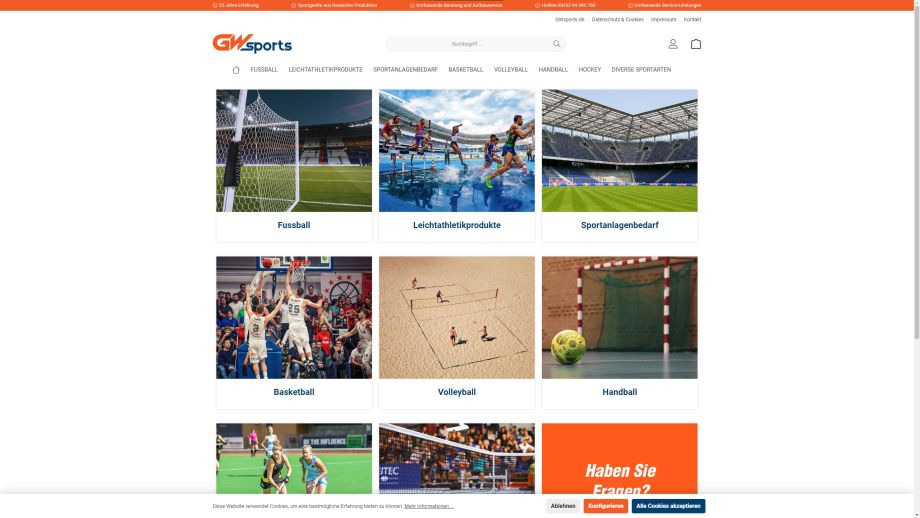 Portfolio Goals & Sports Equipment