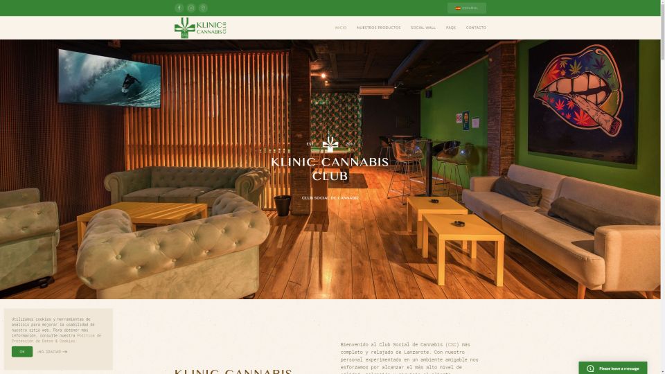 MediaFish Web Design - Klinic Cannabis Club