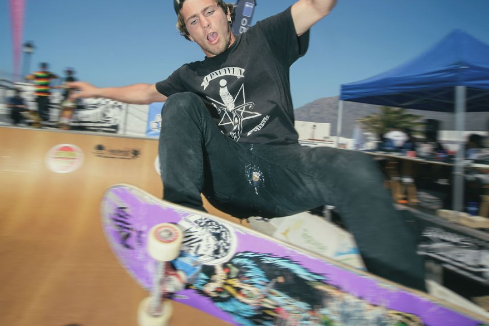 Skateboard Famara - Photo © Sven Grossenbacher