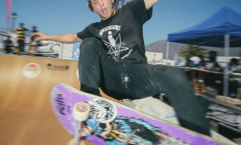 Skateboard Famara - Photo © Sven Grossenbacher