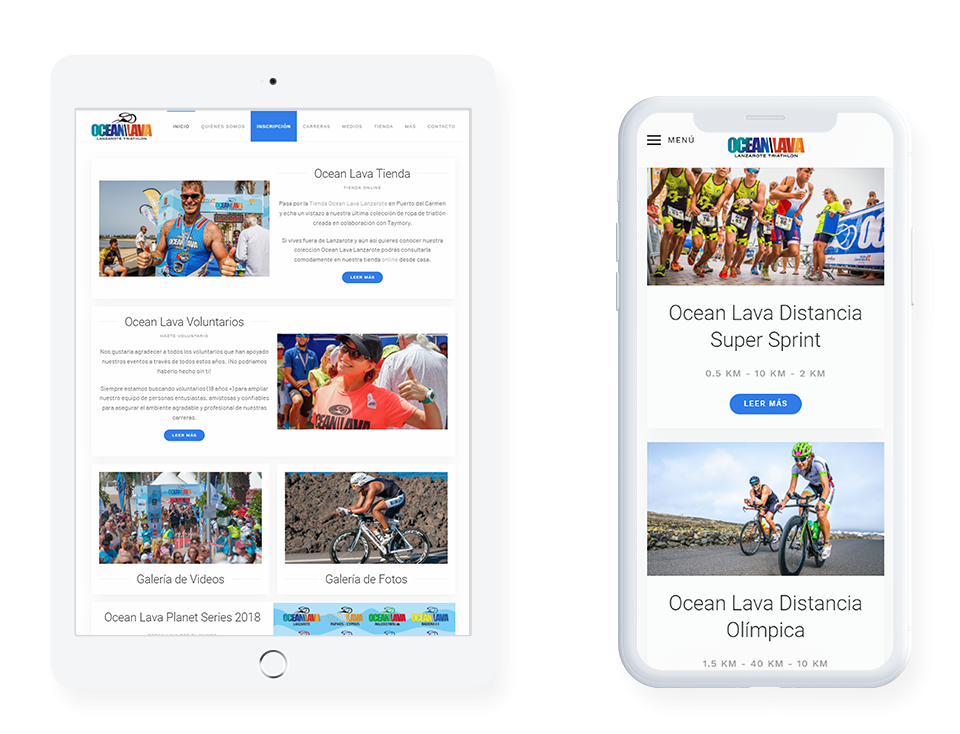 MediaFish Webdesign - Ocean Lava Triathlon