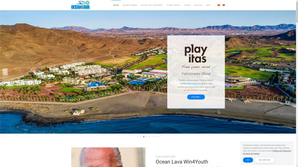 MediaFish Diseño Web - Ocean Lava Triathlon
